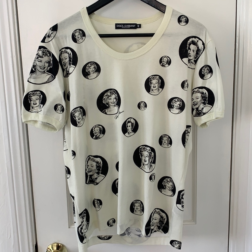 Dolce & Gabbana Marilyn Monroe graphic tee